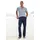 H.I.S. Henleyshirt blau M