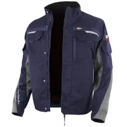 Bundjacke "IRON" marine/grau, Gr. XL (54/56) - grau - XL