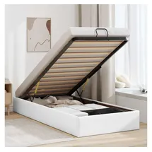 vidaXL Ottoman-Bett 100 x 200 cm Weiß