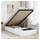 vidaXL Ottoman-Bett 100 x 200 cm Weiß
