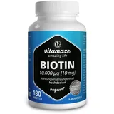 Vitamaze Biotin 10 mg hochdosiert Tabletten 180 St.