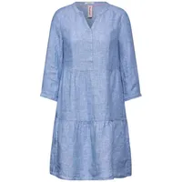 Cecil Damen B143868 Kleid, Linen Chambray Blue, M EU
