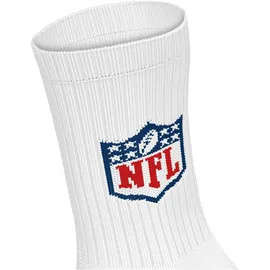 NFL Socken NFL Shield 6er Pack Weiß 39-42