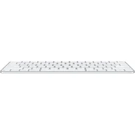 Apple Magic Keyboard mit Touch ID für Mac mit Apple Chip (USB-C), weiß/silber, USB/Bluetooth, US (MXCK3LB/A)
