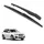 SERTPLAS Heckscheibenwischer-Set mit Arm und Wischblatt 350 mm