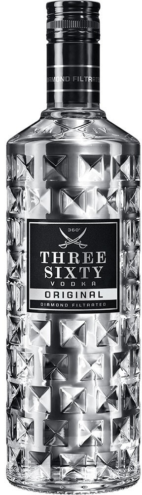 Three Sixty Vodka 37,5% 0,7l