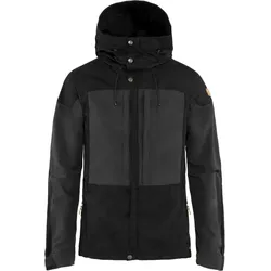 Funktionsjacke Keb Herren SCHWARZ|grau M