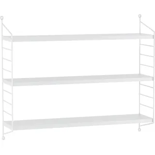 [en.casa] Regal, Strängnäs 3er Set Weiß