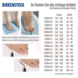 Birkenstock Boston Super Grip Naturleder schwarz schmal 48