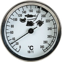 Stalgast Fleischthermometer zum Einstechen,  0 °C bis 300 °C, Praktisches Bratenthermometer  für den Einsatz in Küchen, 1 Stück - analog