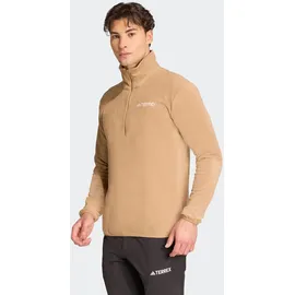 adidas Multi Essentials Fleece Mit Halbem Reißverschluss - Cardboard - XL
