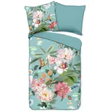 DESCANSO Bettwäsche, Fungi Satin - Multi