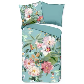 DESCANSO Bettwäsche, Fungi Satin - Multi