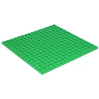 LEGO LEGO® plate 16x16 green Spielbausteine