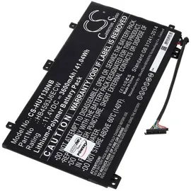 Powery Akku passend für Laptop Huawei MateBook 13 2020 WRT-W19 Typ HB4593J6ECW, 11,4V, Li-Polymer