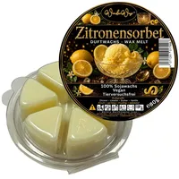 WonderWax Duftwachs WonderWax® Duftwachs Kreis 6 pcs (Zitronensorbet), Duftrichtung: Zitronensorbet