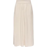 Only Maxirock Damen Beige  S
