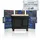 Trutzholm Werkstattwagen Star XL bestückt 103x112 cm Stahl Hartholzarbeitsplatte 12 Schubladen