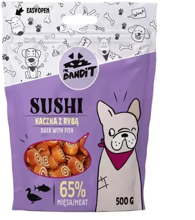 Mr. Bandit Trainer SUSHI Ente Fisch Schmackhaft 500g (Rabatt für Stammkunden 3%)