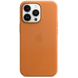Apple iPhone 13 Pro Leder Case mit MagSafe goldbraun