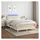 vidaXL Boxspringbett 120 x 200 cm H2 Creme