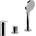 Wannenrandbatterie Finox Optik