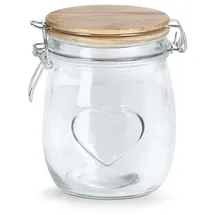 Zeller Vorratsglas "Heart" 750 ml
