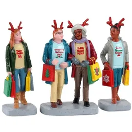Lemax - Girls Christmas Shopping Trip, Set of 3