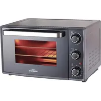Schäfer Elektrische Backofen 52L 2000 Watt mit Umluft Pizzaofen