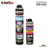 Brunnenschaum 1 x 750ml Bauschaum 1 x Reiniger Pistolenschaum Montageschaum
