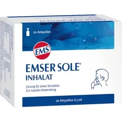 Emser Sole Inhalat 20 St Lösung für einen Vernebler
