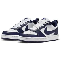 Nike Court Borough Low Next Bloom Kinder Weiß/Midnight Navy 39