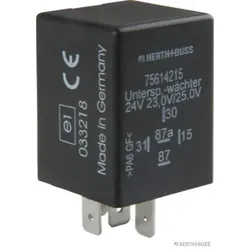 HERTH&BUSS Kontrollgerät, Batteriespannung, 23 - 25 V, 15 A, 5 pins - 75614215