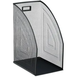 Relaxdays Stehsammler Metall, Schwarz