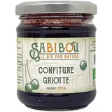 SABIBOU Bio Morello Kirschen Konfitüre Confiture extra BIO Griotte