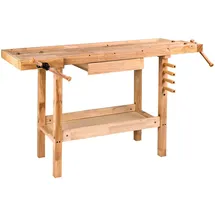 DEMA Holz-Werkbank 137 x 50 x 86 (20901)