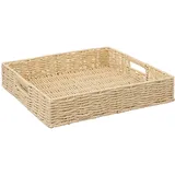 5five simply smart 5five - quadratisches tablett 35cm "kord" beige