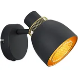 rl live your light Punch (R80811032) Schwarz matt/Goldfarbig