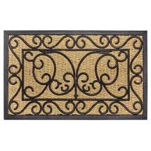 HANSE HOME Rechteckig 45 x 75 cm Braun/Schwarz