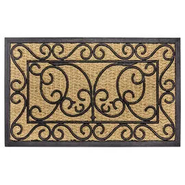 HANSE HOME Rechteckig 45 x 75 cm Braun/Schwarz