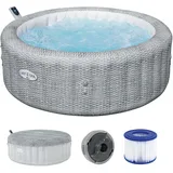 BESTWAY Lay-Z-Spa Bali AirJet 196 x 71 cm Lichtgrau