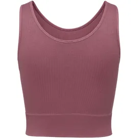 ONLY PLAY ONPJAIA LIFE Trainingstop Braun/Rot XS
