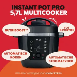 Instant Pot Dampfgarer Pro 5,7 l