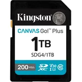 Kingston Canvas Go! Plus Gen4 1TB SDXC Speicherkarte (200 MB/s, C10 UHS-I U3 V30)