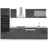 Vicco Küchenzeile R-Line 300 cm mit Backofenumbauschrank