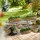 Relaxdays Blumenkasten 45 x 19,5 x 12 cm Natur