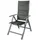 Lex Alu Klappsessel Gartenstuhl 60 x 72 x 111 cm schwarz 2 St.