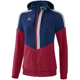 Erima Squad Präsentationsjacke Damen Blau 36