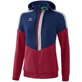 Erima Squad Präsentationsjacke Damen Blau 36