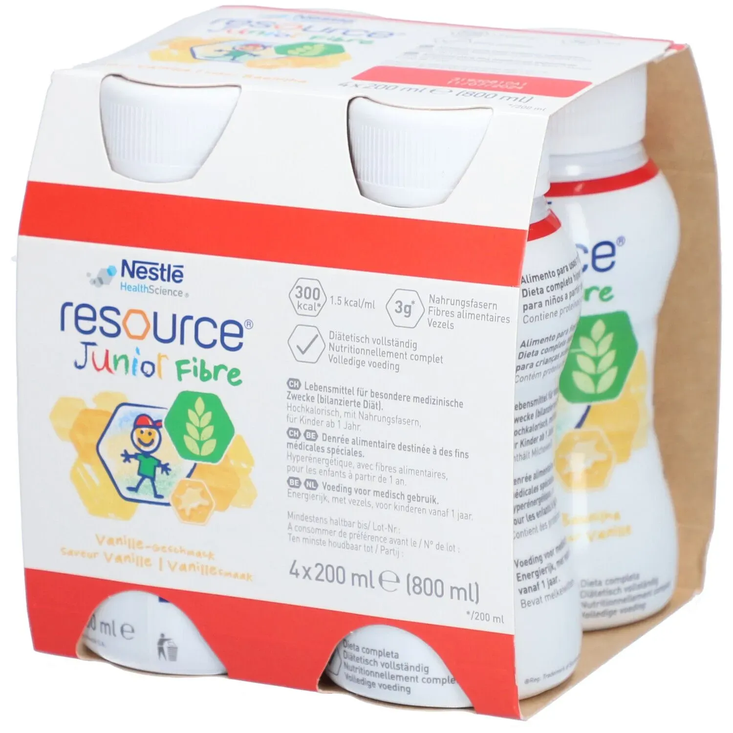 Nestle Resource® Junior Faser Vanille